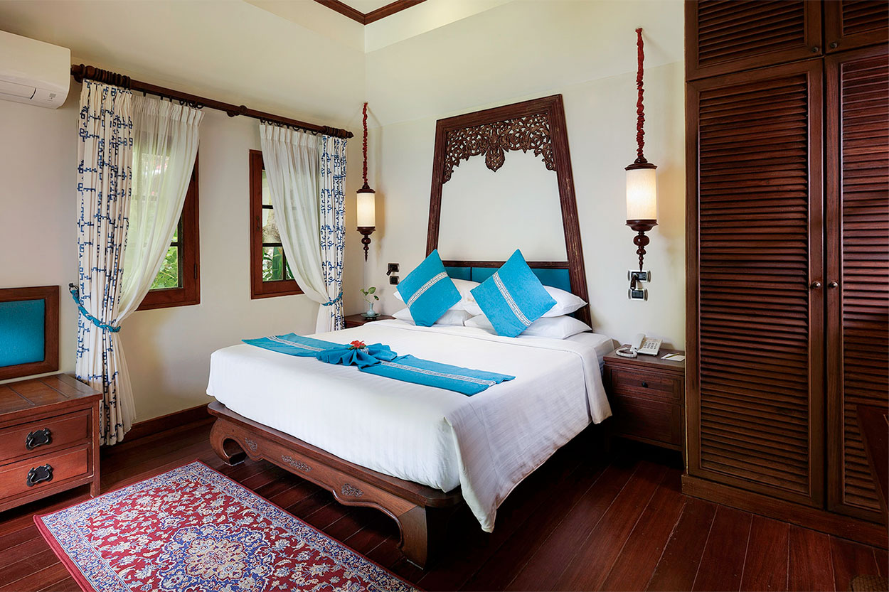 Anavana Cottage with Blue & White Decor