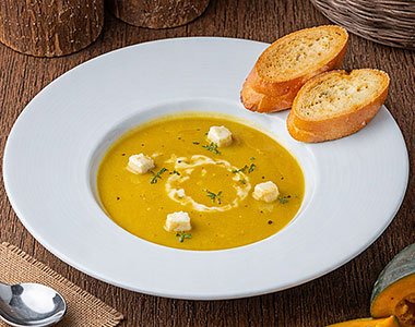 Pumpkin Soup (ซุปฟักทอง)