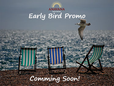 Anavana Beach Resort Early Bird Promotion Flyer