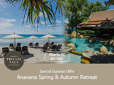 Anavna Spring & Autumn Booking Pormotion