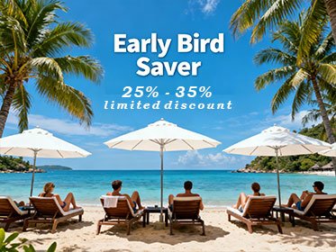Anavana Beach Resort Early Bird Promotion Flyer