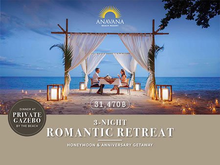 Anavana Private Gazebo Dinner by the Sea