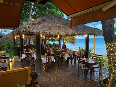 Anavana Open Air Beach Restaurant on Chaweng Beach