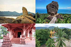 Four Popular White Lotus Filming Sites in Koh Samui.